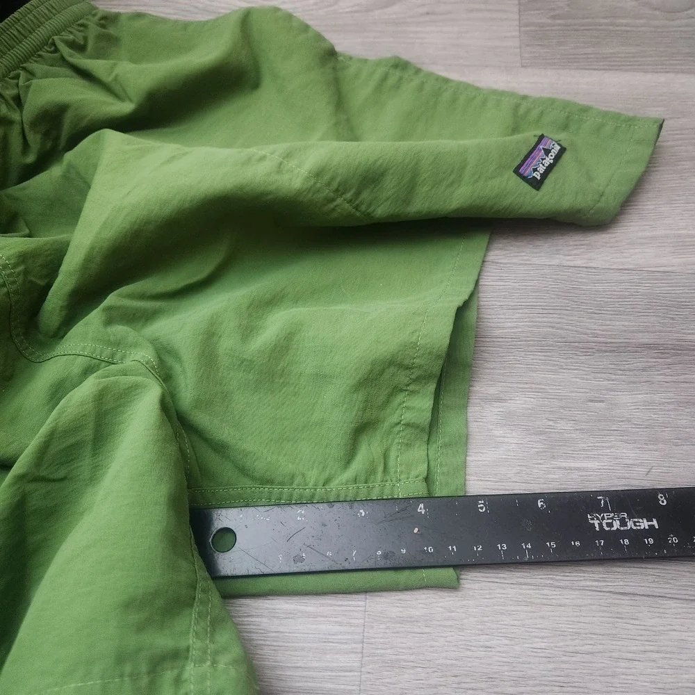 Patagonia Green Baggies Shorts XL Casual Mesh Lined Outdoor Sportswear 5